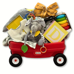 Mega Fun Unisex Wagon Gift Basket